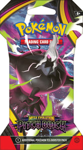 Pokemon TCG Mega Evolution Pitch Black Sleeve Booster