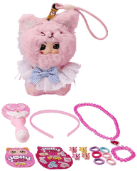 JollyPop Kitten SuperPop S1 Battery Operated Surprise Plush Toy with Accessories for Kids