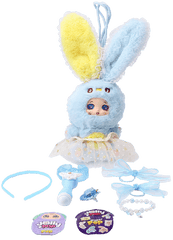 JollyPop Bunny SuperPop S1 Battery Operated Surprise Plush Toy for Kids