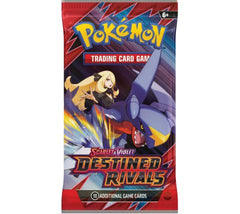 Pokémon TCG Destined Rivals Booster Scarlet & Violet Expansion - Sold per piece (Selection is random and subject to availability)