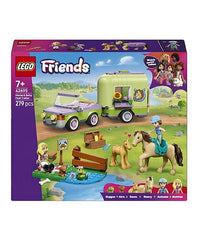 Lego Friends Horse & Baby Foal Trailer Animal Care Building Set for Kids