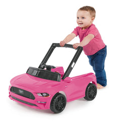 Bright Starts Ways To Play Walker Ford Mustang 4-In-1 Walker - Pink