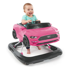 Bright Starts Ways To Play Walker Ford Mustang 4-In-1 Walker - Pink