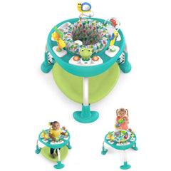 Bright Starts Bounce Bounce Baby 2-In-1 Activity Jumper & Table Playful Pond