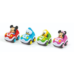 Clementoni Disney Baby Pull-Back Mickey Car Assortment