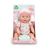 دمية ELC التي تشرب وتتبلل مع كب كيك