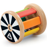 ELC Classic Wood Jingle Roll Rattle