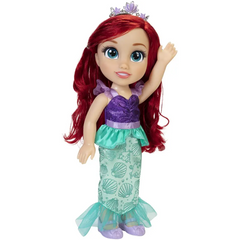 دمى ديزني برينسيس الأساسية ذات العيون الزجاجية مقاس 15 بوصة - مجموعة متنوعة