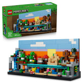 Lego Minecraft Mini Biomes Gaming Art Building Set for Kids