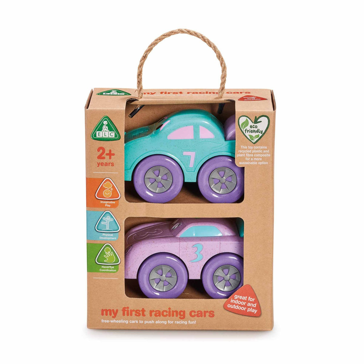 ELC ECO-Friendly Twin Vehicles Pink