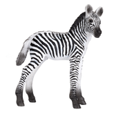 Toy School Plastic Animal Zebra Foal