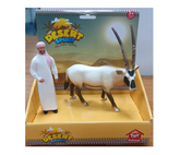Toy School Desert Spirit Oryx With Arab Man