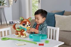 VTech Let's Go Action Pup | جرو تفاعلي للعب التظاهري مع الألوان والأرقام