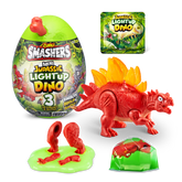 Smashers Jurassic-Series 1 Mini Light-Up Dino 3 Assorted