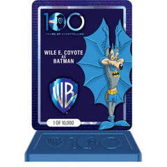 تمثال وارنر بروس مَشَوُب (مزيج من شخصيات مختلفة) كويوت في دور باتمان، مقاس 6 بوصات.