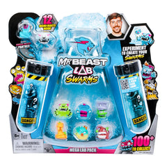 مجموعة مختبرات Mrbeast Swarms Mega Lab المكونة من 12 قطعة