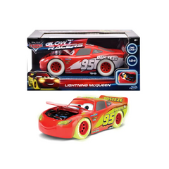 Jada Die Cast Mcqueen Glow Racers