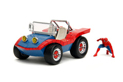 Jada Marvel Spider-Man Buggy 1:24 Die-Cast Vehicle Toy for Kids