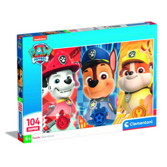 Clementoni Puzzle Paw Patrol Heroes 48.50x33.50cm 104-pieces