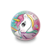 Mondo Eco Friendly Inflatable PVC Ball Unicorn 23cm I 3 Years Plus I Tear Resistant Material Child Friendly Material