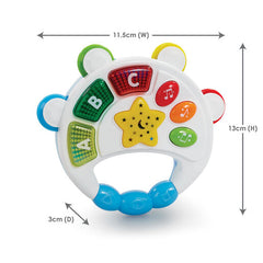 Little Lot Babys First Tambourine Battery Operated