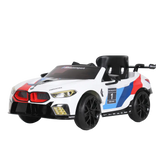 Rollplay BMW M8 GTE Racing 12V RC Ride-On for Kids - White