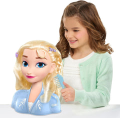 Disney Frozen 2 Elsa Styling Head Hair Playset for Kids