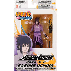Anime Heroes Naruto Sasuke Uchiha 6.5-Inch Action Figure