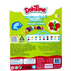 DOHTIME عجينة للخبز 6 أنابيب في عبوة بلاستيكية