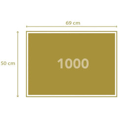 لغز كليمنتوني HQC كابري 1000 قطعة
