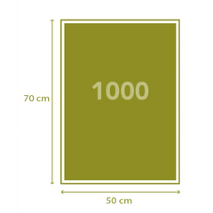 Clementoni Puzzle Barbie and Poster 1000 Pcs