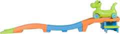 Step2 Dino Dash Up & Down Roller Coaster Ride-On Playset for Kids