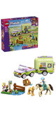 Lego Friends Horse & Baby Foal Trailer Animal Care Building Set for Kids