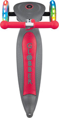 Globber Primo Foldable Lights Grey Red