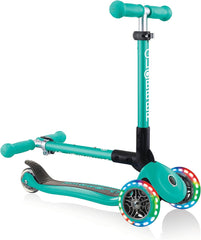 Globber Junior Foldable Lights Emerald G