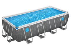 Bestway Steel Pro Max Rectangular Pool Set Splashview 488X244X122cm