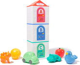 Ms. Rachel Stacking Learning Houses Toys for Toddler