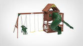 Kiddoro Little Heroes HQ Swing Set - Complete Indoor & Outdoor Adventure