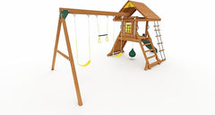 Kiddoro Hilltop Height Outdoor Playset - Adventure Swing Set for Children