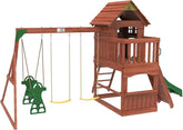 Kids Kiddoro Playful Peaks Swing Set - Backyard Outdoor Playground