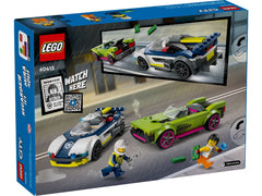 Lego Police and Muscle Car Chase
