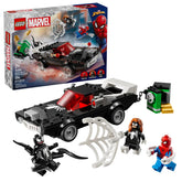 Lego Spiderman vs Venom Muscle Car 76309