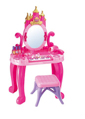 Power Joy Glamglam Battery-Operated Piano and Vanity Play Set for Kids
