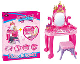 Power Joy Glamglam Battery-Operated Piano and Vanity Play Set for Kids