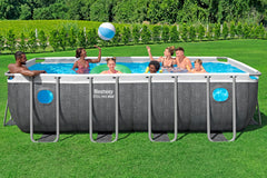 Bestway Steel Pro Max Rectangular Pool Set Splashview 488X244X122cm