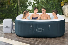 Bestway Lay-Z-Spa Ibiza Energysense Airjet 6 Dark Green Square 180x180x265cm
