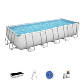 Bestway Powersteel Rectangular Poolset 640 x 274 x 132cm