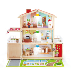 Hape Doll Family Mansion Playset