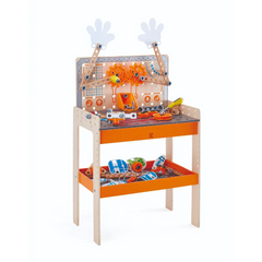 Hape Deluxe Scientific Workbench STEM Learning and Experiment Playset for Kids