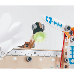 Hape Deluxe Scientific Workbench STEM Learning and Experiment Playset for Kids